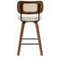 Swivel Upholstered Counter Stool-2137864721