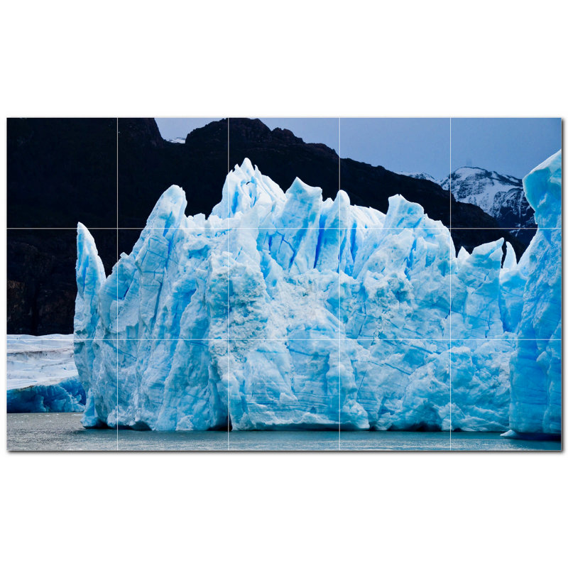 Glacier photo 12 x 12