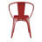 Briceidy All-Weather Metal Stack Chair with Arms and Poly Resin Seat-1093872926-1093872925