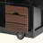 Farmhouse Kitchen Island With Drop Leaf, Power Outlet, Kitchen Storage Cart With 2 Doors, 2 Drawers, Rolling Kitchen Island On 4 Large Wheels With Spice Rack For Kitchen, Dining Room-897613889