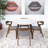 Ellisville 4 - Person Solid Wood Top Four Leg Dining Set-1671941576-1671941579