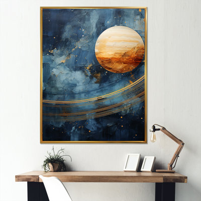 " Sapphire Saturn Cosmic Wonder I "