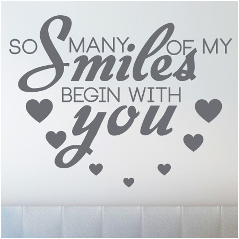 Wall Decal, Medium, Grey