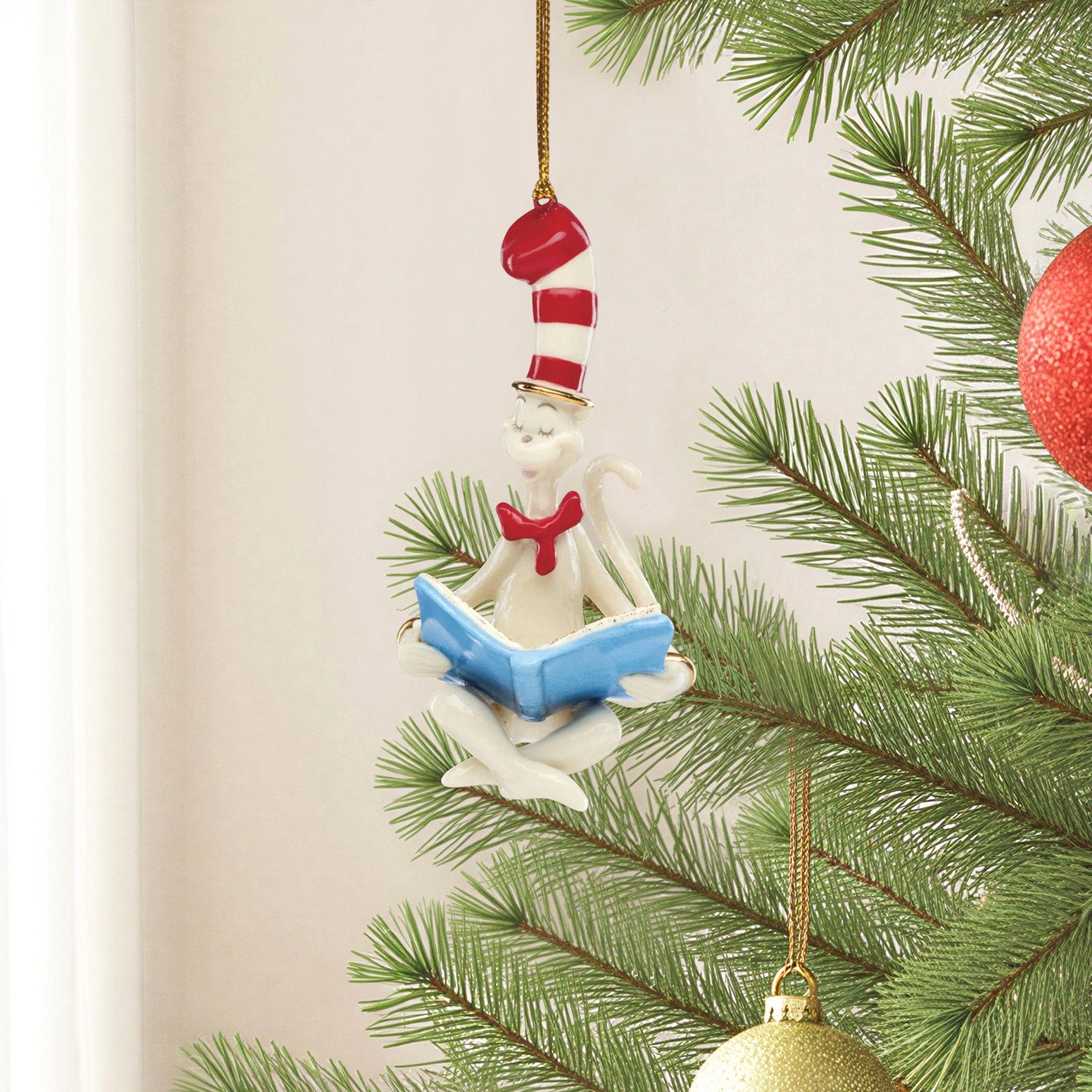 Cat in the Hat Ornament