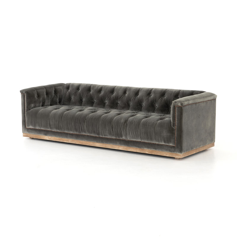Maxx Sofa, Sapphire Birch Polyester Blend, 95"