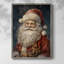 «Christmas Holiday Art», reproduction d'art encadrée CDL-496366044
