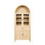 Armoire multifonctionnelle de style américain, contemporaine et rétro, avec grande capacité de rangement, armoire rétro Filler pour bureau ou salon, poignées rétro, bois d'ingénierie, rangement à cloisons,