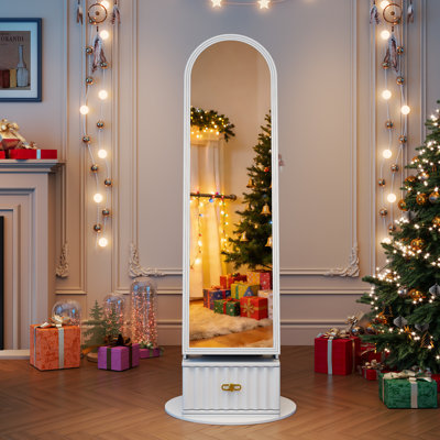 Jewellery Armoire with Mirror