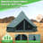 4m Cotton Canvas Bell Tent With Stove Jack, Roomy Yurt For Family Glamping Camping, 4 Season Tent With Zipped Removable Floor-113544293-113544288