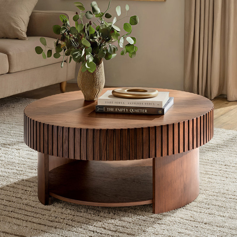Haroldo Coffee Table, Cocoa Walnut