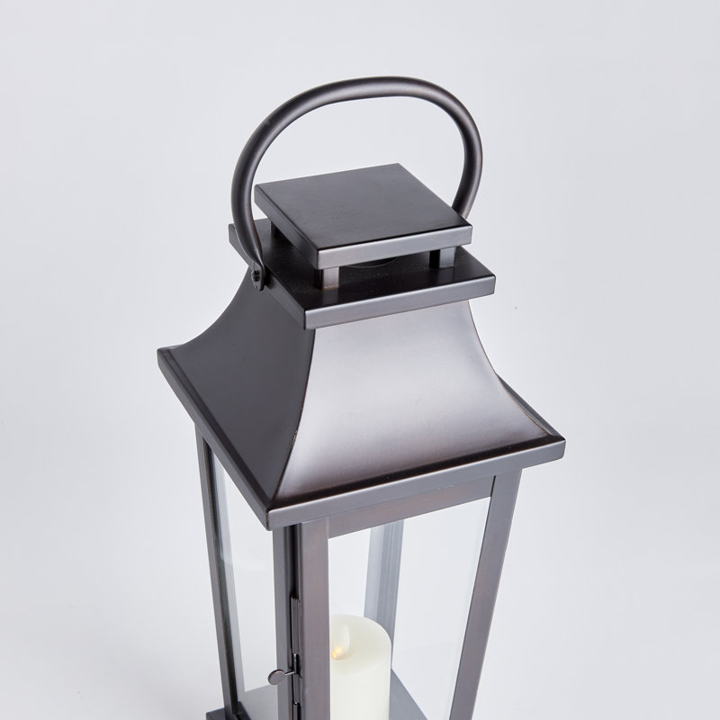 Lantern, 19.25" H x 8" W x 8" D