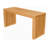 Seamas Bamboo Bench, Farmhouse Dining Bench Entryway Bench for Living Room, Hallway, Bedroom, Bathroom-599650700-558768653