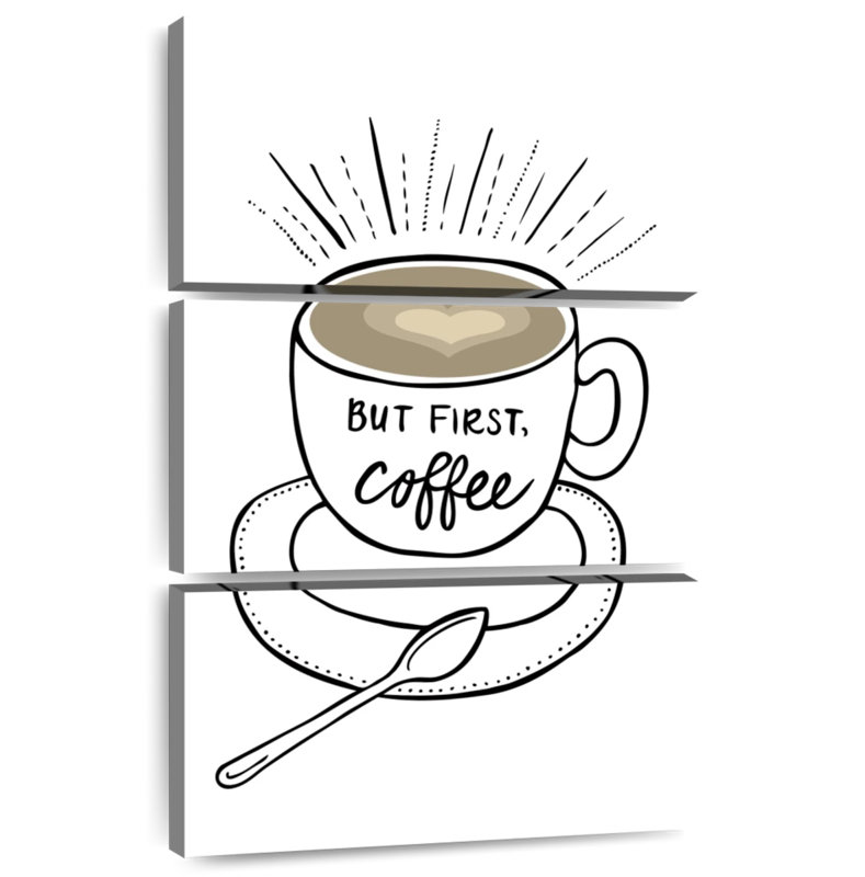 Tergel Coffee First, 38" H x 24" W