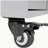Kitchen Island Cart with Waste Bin Storage Cabinet, Kitchen Cart with Drawers, Spice Rack, Towel Rack, and Drawers, Rolling Kitchen Storage Cart with Adjustable Shelves, Grey-2118157374