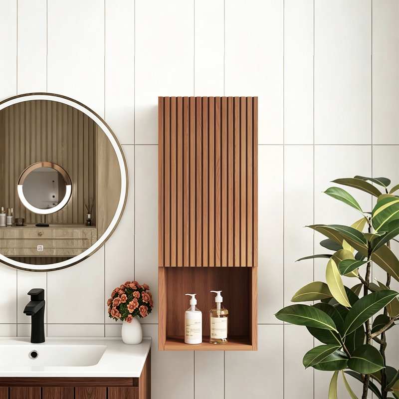 Armoire de rangement murale flottante Modern
