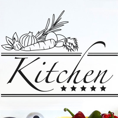 Food & Beverage Non-Wall Damaging Wall Decal