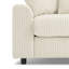 Canapé modulaire en velours côtelé 141,5 * 64 po avec haut-parleurs Bluetooth, canapé en U avec console, chargeur USB, porte-gobelets, rangement, repose-pieds, canapé à sièges profonds et larges pour salon et appartement