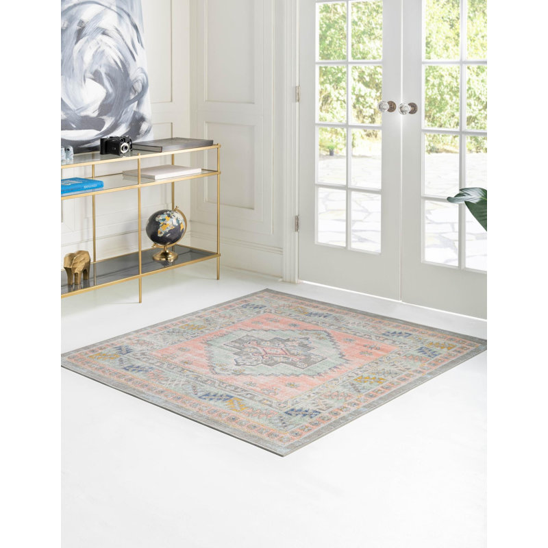 Pointe Oriental Indoor Rug, Square 7'10"