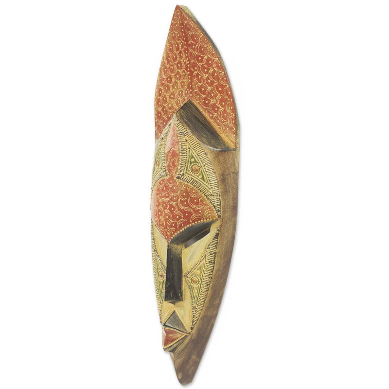 African Handmade Solid Wood Wall Decor