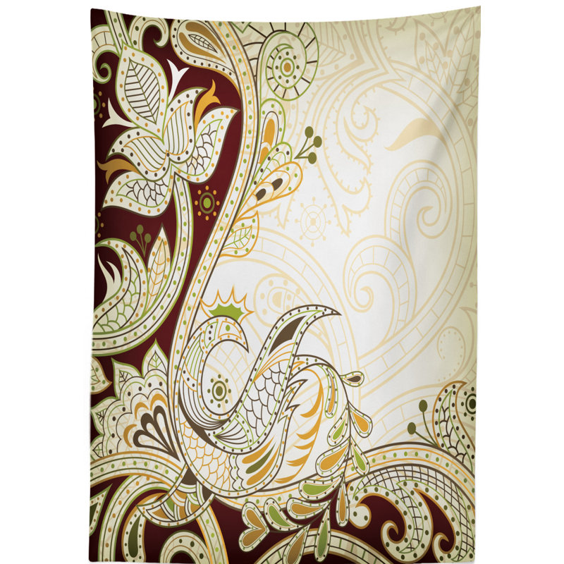 Ethnic Tablecloth, 84" L x 60" W
