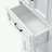 Storage cabinet with four doors and one drawer
