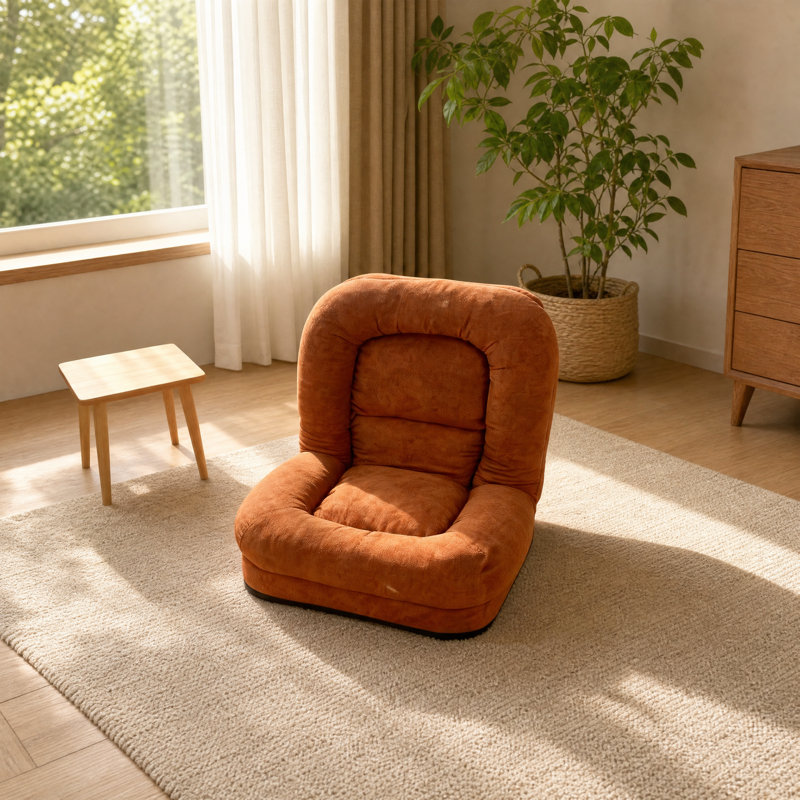 Fauteuil de sol pliable et ajustable pour lit