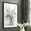«Mauve Passion II», reproduction encadrée - bois massif-99629077-99629076