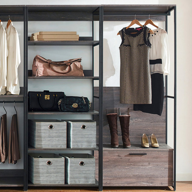 Armoire Stain Walk-In pour un système d'entretien facile, métal thermolaqué, zones de rangement très profondes, eau et chaleur, tableau Scratch E0