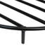 Steel Round Outdoor Fire Pit Wood Grate - 24"-92625296