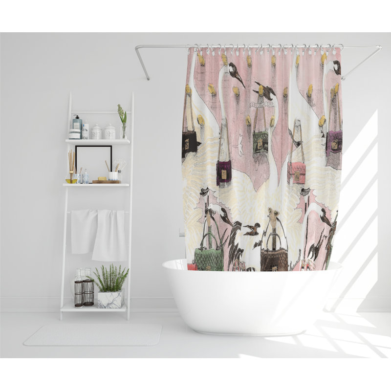 Quinonez Polyester Shower Curtain Set