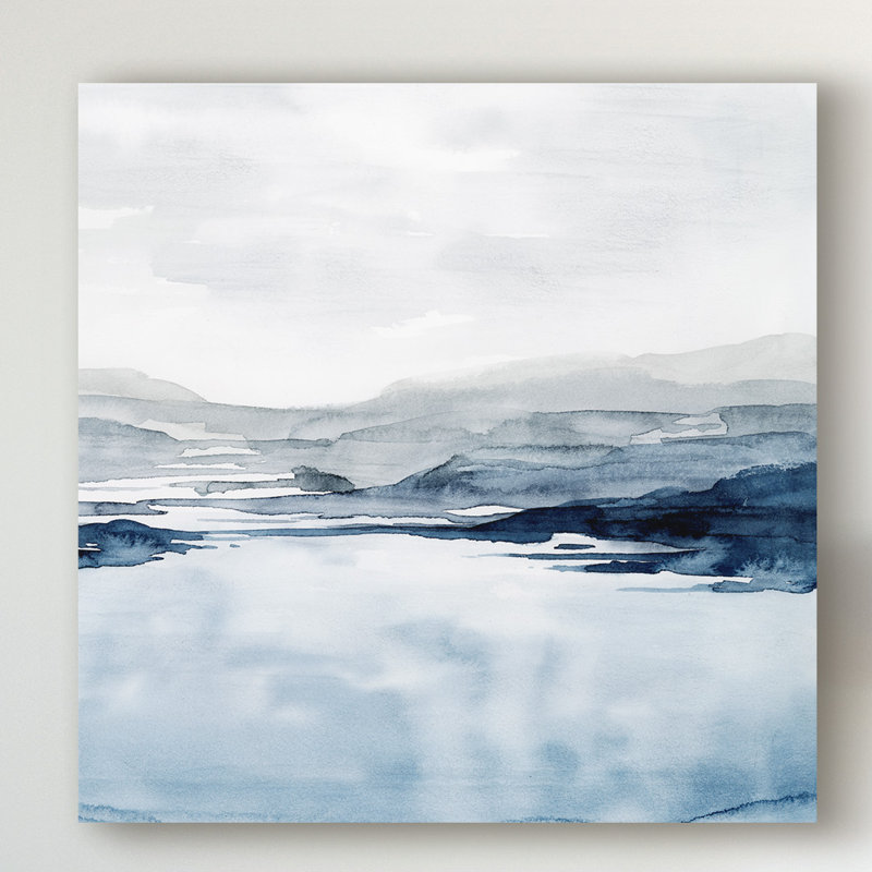 « terni horizon ii », reproduction de peinture à l’acrylique sur toile tendue, H 24 po x l 24 po x P 2 po
