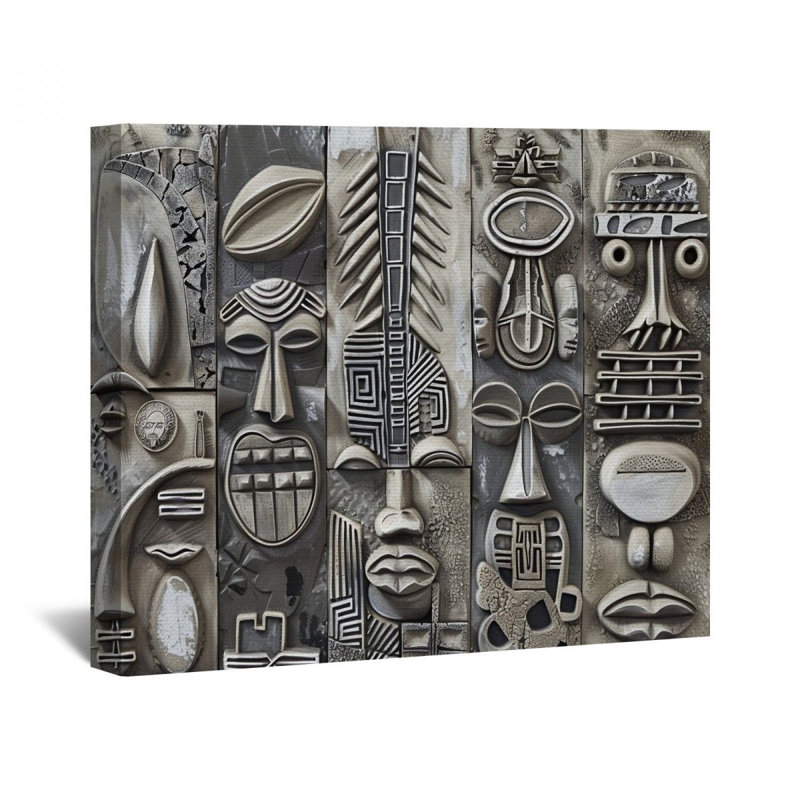 Graphic Art Print, 16" H x 16" W x 3" D