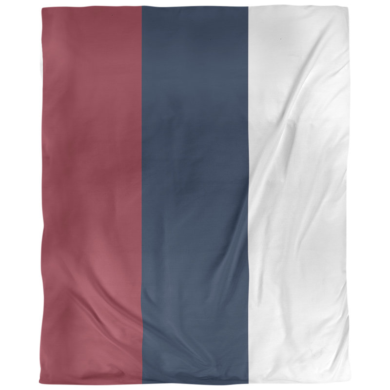Tissu de basket-ball denver, Rouge foncé / bleu nuit / blanc