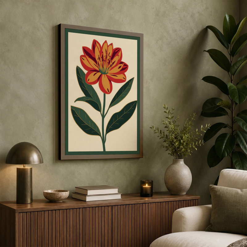 Print, 24x16 - 61.0 x 40.6 cm, Terracotta Border
