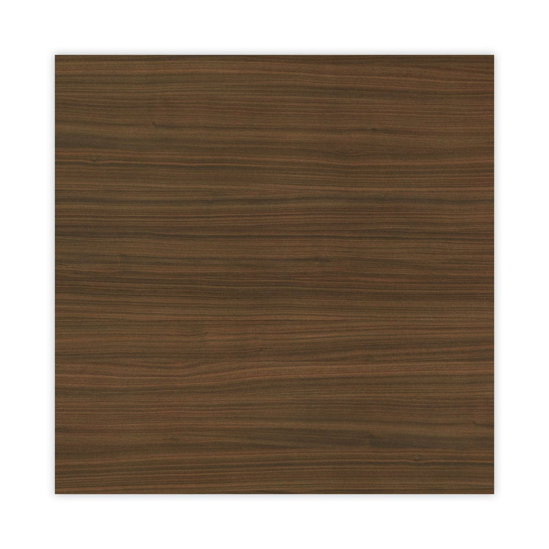 Valencia Modern Walnut 2-Shelf Adjustable Bookcase