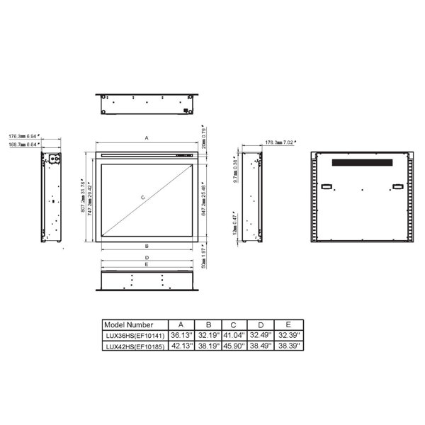 Dimensions du produit