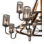 Rustic Lodge 12 - Light Chandelier