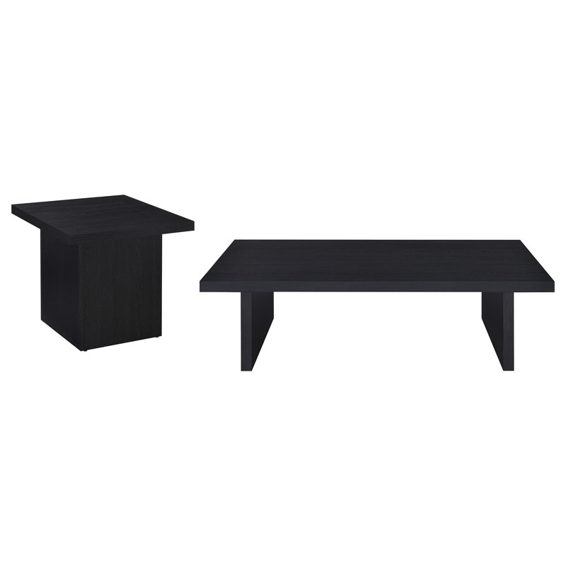 Ensemble de 2 tables basses et tables de bout Caroline Black