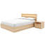 Ensemble de chambre avec grand lit 4 pièces et tête de lit avec éclairage intégré Decoteau-109762554