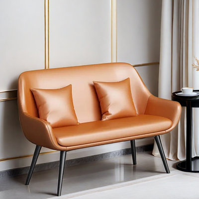 Marideth Faux Leather Upholstered Bench