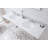 Ellie Oval Console Bathroom Vanity with Faucet and Overflow-689669695