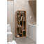 Cabinet Solid Wood Geometric Bookcase-1543333852