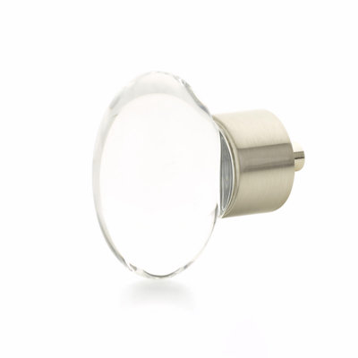 Poignée d'armoire en verre Schaub City Lights 1-3 / 4 "x 1-1 / 8"