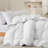 All Season Down Feather Fiber Comforter Duvet Insert with 8 Corner Tabs-149378824-145901952