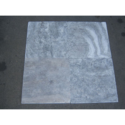 18" x 18" Travertine Stone Look Wall & Floor Tile
