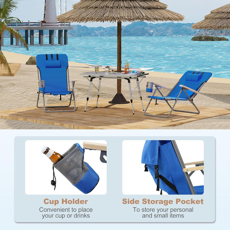Carleene Folding Camping Chair