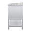 Meuble-lavabo double 61 po avec plateau en marbre Maximas-779311137