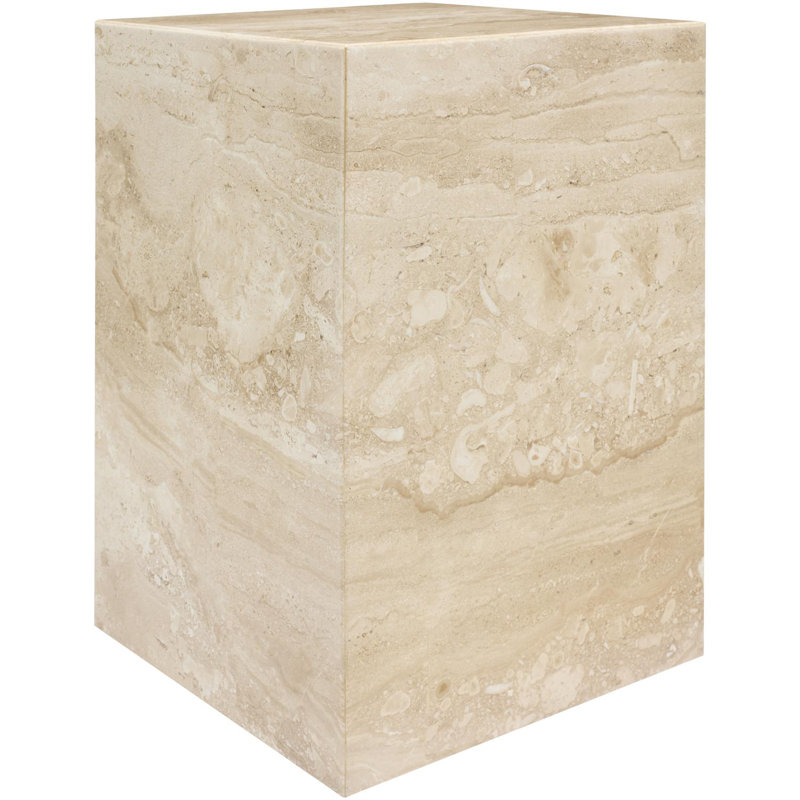Table de bout moderne Enez, Beige