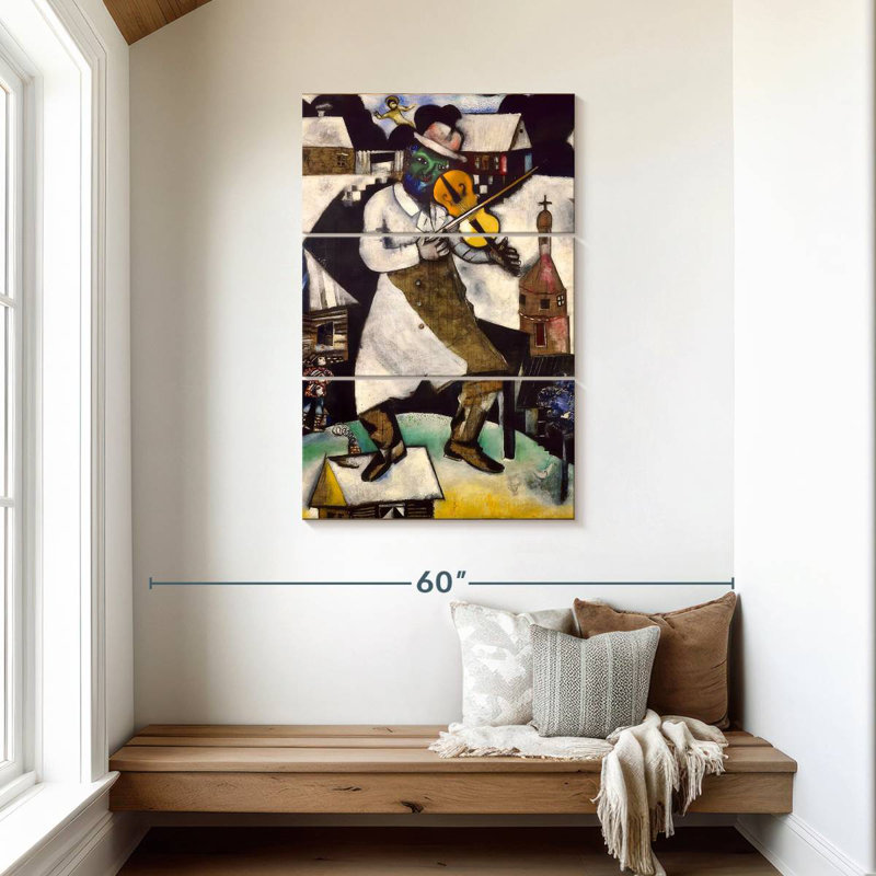 Avery le violoneux 1913, H 45 po x l 28 po