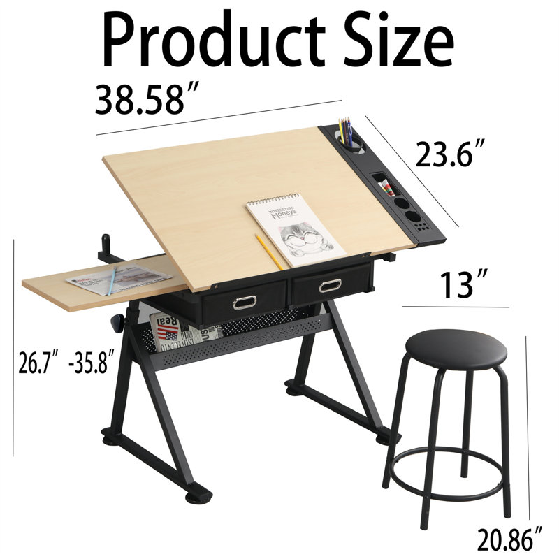 38.58'' x 23.6'' Sewing Table